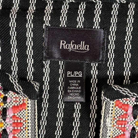 Rafealla Striped Embroidered Blazer Petitite large - Picture 7 of 7